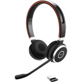 Jabra Evolve 65 UC SE, Headset schwarz/silber, Bluetooth, Stereo