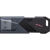 Kingston DataTraveler Exodia Onyx 64 GB, USB-Stick schwarz/schwarz, USB-A 3.2 Gen 1