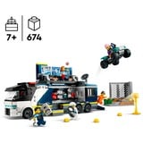 LEGO 60418 City Polizeitruck mit Labor, Konstruktionsspielzeug 