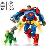 LEGO 76302 DC Super Heroes Superman Mech vs. Lex Luthor, Konstruktionsspielzeug 