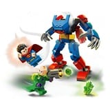 LEGO 76302 DC Super Heroes Superman Mech vs. Lex Luthor, Konstruktionsspielzeug 