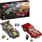 LEGO 76903 Speed Champions Chevrolet Corvette C8.R & 1968 Chevrolet Corvette, Konstruktionsspielzeug
