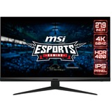 MSI Optix G281UVDE, Gaming-Monitor 70.9 cm (27.9 Zoll), schwarz, UltraHD, IPS, DisplayPort, HDMI, HDR 400, FreeSync