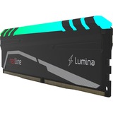 Mushkin DIMM 16 GB DDR4-3000 Kit, Arbeitsspeicher schwarz, MLA4C300GJJM8GX2, Redline Lumina RGB, XMP