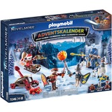 PLAYMOBIL 71346 Adventskalender Novelmore - Kampf im Schnee, Konstruktionsspielzeug 