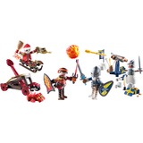 PLAYMOBIL 71346 Adventskalender Novelmore - Kampf im Schnee, Konstruktionsspielzeug 