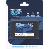 Patriot Burst Elite 480 GB, SSD schwarz, SATA 6 Gb/s, 2,5"