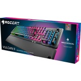 Roccat Vulcan II, Gaming-Tastatur schwarz, DE-Layout, Roccat Titan II Red
