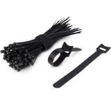 Sharkoon OfficePal Cable Organizer, Kabelmanagement schwarz, 136-teilig