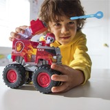 Spin Master Paw Patrol Rescue Wheels - Marshalls Feuerwehr Monstertruck mit Geschoss-Abwurf und Marshall Hundefigur, Spielfahrzeug 
