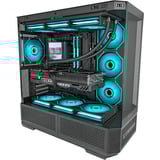 Thermaltake SWAFAN 140 EX INFINITY, Gehäuselüfter schwarz, 3er-Pack, 144 mm