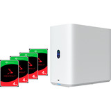 Ubiquiti Unifi UNAS4 + IronWolf NAS 4 x 4 TB Bundle weiß