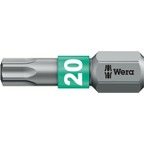 Wera Kraftform Kompakt 20 RA-R mit Tasche, Bit-Satz schwarz/grün, 6-teilig, 1/4", mit Ratschenfunktion und Rapidaptor Schnellwechselfutter