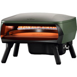 Witt Pizzaofen ETNA Rotante Piccolo 16" mat green grün, für Pizzen bis ca. Ø 40cm, rotierender Pizzastein