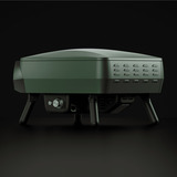 Witt Pizzaofen ETNA Rotante Piccolo 16" mat green grün, für Pizzen bis ca. Ø 40cm, rotierender Pizzastein