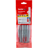 fischer Langschaftdübel DuoXpand 8x100 T  hellgrau/rot, 10 Stück