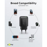 goobay USB-A QC Schnellladegerät (18 W) schwarz