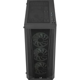 Aerocool Prism ARGB, Tower-Gehäuse schwarz, Tempered Glass