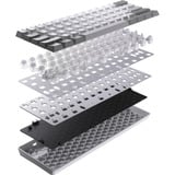 Corsair CLIPPER PRO MINI 60, Gaming-Tastatur weiß, DE-Layout, Corsair MGX Hyperdrive