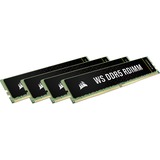 Corsair DIMM 64 GB DDR5-6400 ECC (4x 16 GB) Quad-Kit, Arbeitsspeicher schwarz, CMA64GX5M4B6400C32, WS, INTEL XMP