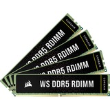 Corsair DIMM 64 GB DDR5-6400 ECC (4x 16 GB) Quad-Kit, Arbeitsspeicher schwarz, CMA64GX5M4B6400C32, WS, INTEL XMP