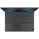 GIGABYTE G6X 9KG-43DE854SH, Gaming-Notebook gunmetal, Windows 11 Home 64-Bit, 40.6 cm (16 Zoll) & 165 Hz Display, 1 TB SSD