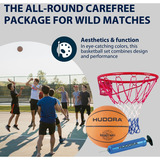HUDORA Basketball Set Slam It, Basketballkorb 
