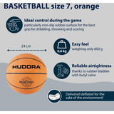 HUDORA Basketball Set Slam It, Basketballkorb 