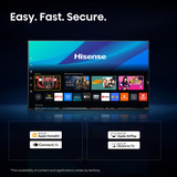Hisense 40A49S, LED-Fernseher 100 cm (40 Zoll), schwarz, HD Feature TV