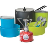 MSR Gaskocher PocketRocket Stove Kit grau, mit Topf und Geschirr-Set, Modell 2021
