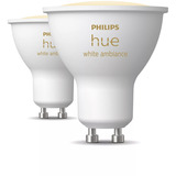 Philips HUE White Ambiance GU10 Smarter Sport Doppelpack, LED-Lampe 