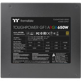 Thermaltake Toughpower GF1 ARGB 650W, PC-Netzteil schwarz, 4x PCIe, Kabel-Management, 650 Watt