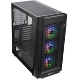 Thermaltake Versa T27 TG ARGB, Tower-Gehäuse schwarz, Tempered Glass