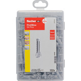 fischer Profi-Box Spreizdübel SX Plus  hellgrau, 132-teilig