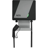 AEG Wallbox WB 11 PRO, 11 kW, mit FI-Schutzschalter schwarz/grau, inkl. Kabelhalterung
