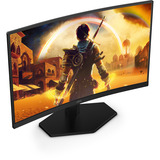 AOC AGON C24G42FE, Gaming-Monitor 59.9 cm (23.6 Zoll), schwarz, FullHD, VA, Curved, HDMI, DP, 180Hz Panel