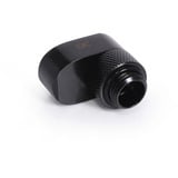 Alphacool Eiszapfen 16mm Versatzstück drehbar G1/4 AG auf G1/4 IG, Verbindung schwarz