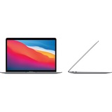 Apple MacBook Air 33,8 cm (13,3") 2020 CTO, Notebook grau, M1, 8-Core GPU, macOS Monterey, Englisch International, 512 GB SSD
