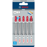 Bosch Stichsägeblatt T 101 A Clean for PC, 100mm 5 Stück