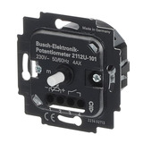 Busch-Jaeger Potentiometer-Einsatz 700 Watt/Voltampere Typ 2112 U-101 Unterputz-Drehknopf, Dimmer Retail