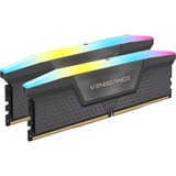 Corsair DIMM 32 GB DDR5-6000 (2x 16 GB) Dual-Kit, Arbeitsspeicher grau, CMH32GX5M2E6000Z36, Vengeance RGB, AMD EXPO