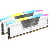 Corsair DIMM 32 GB DDR5-6400 (2x 16 GB) Dual-Kit, Arbeitsspeicher weiß, CMH32GX5M2B6400Z32W, Vengeance RGB, INTEL XMP, AMD EXPO