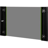 Digitus Glas-Fronttür für 19" 7HE Wandgehäuse Unique Serie, Frontpanel schwarz, 7 Höheneinheiten