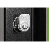 Digitus Glas-Fronttür für 19" 7HE Wandgehäuse Unique Serie, Frontpanel schwarz, 7 Höheneinheiten