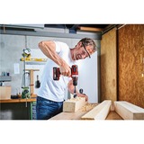 EINHELL Akku-Bohrschrauber TE-CD 18/40-1 Li, 18Volt rot/schwarz, 2x Li-Ion-Akku 1,5Ah, im Koffer