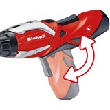 EINHELL Akkuschrauber TE-SD 3,6 Li Kit, 3,6Volt rot/schwarz, Li-Ionen Akku 1,5Ah