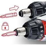 EINHELL Akkuschrauber TE-SD 3,6 Li Kit, 3,6Volt rot/schwarz, Li-Ionen Akku 1,5Ah