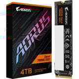 GIGABYTE AORUS Gen4 7000E SSD 4TB schwarz, PCIe 4.0 x4, NVMe 1.4, M.2 2280