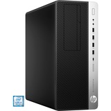 HP EliteDesk 800 G4 Tower-PC (4QU91AW), PC-System schwarz/silber, Windows 10 Pro 64-Bit