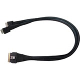 HighPoint SFF-8654 > 2x SFF-8611 NVMe-Kabel 8654-8611-205 schwarz, 50cm